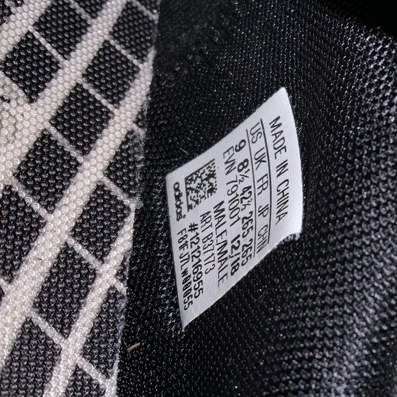 Adidas White & Gray Boost ADI Power sneaker { Never Worn } - Picture 5 of 10